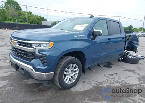 2024 Chevrolet Silverado 1500 4Wd Short Bed Lt With 2Fl from USA, damaged, VIN 1GCPDKEKXRZ372608